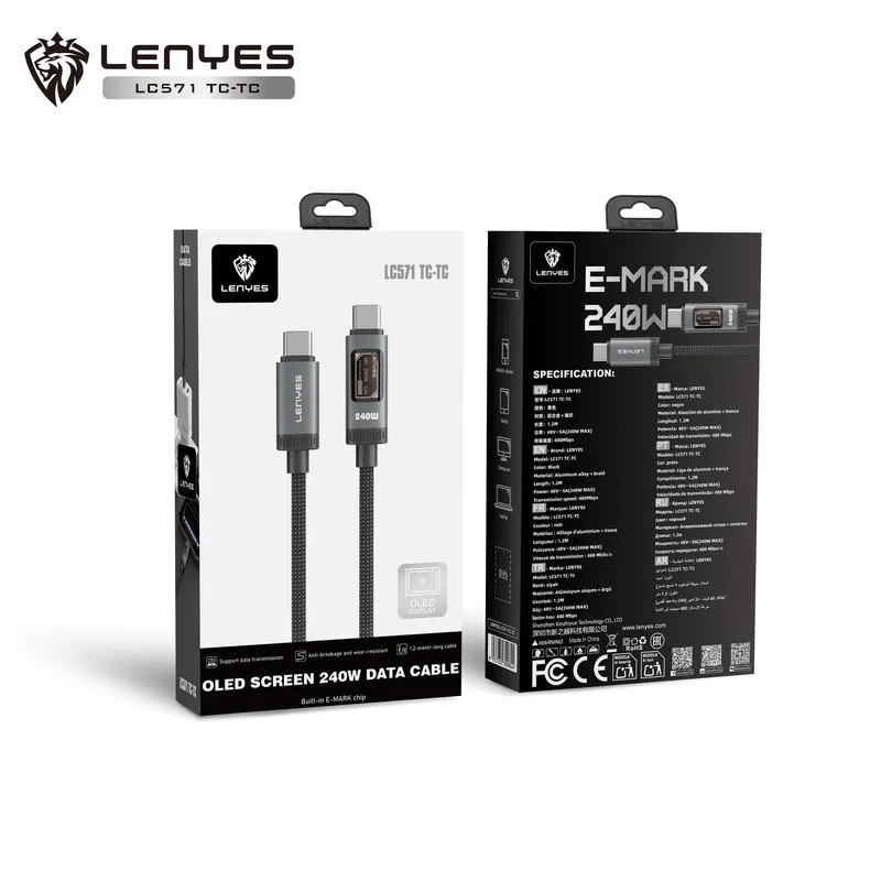 Lenyes USB-C to USB-C Cable LC571