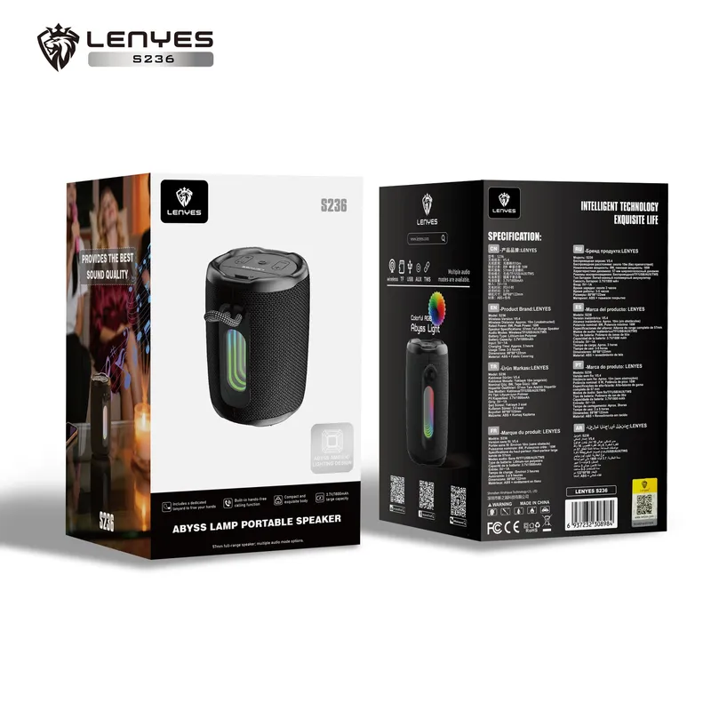 Lenyes Bluetooth Speaker S236