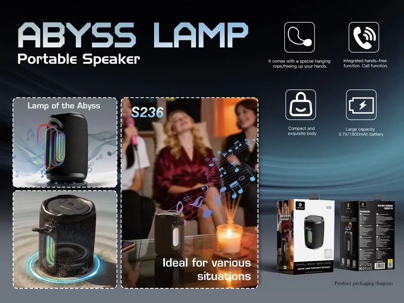 Lenyes Bluetooth Speaker S236