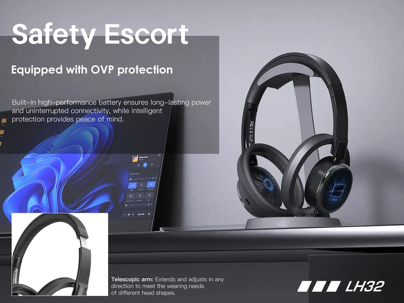 Lenyes Wireless Headphones LH32