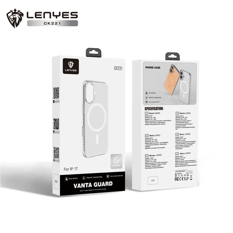 Lenyes Case for iPhone 17 Pro CK221