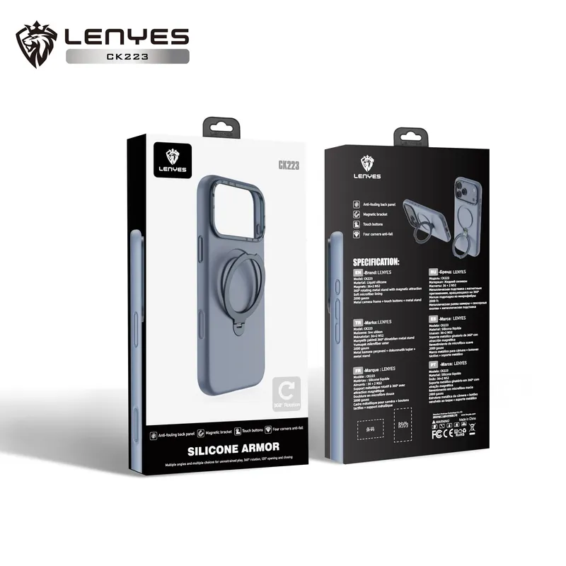 Lenyes Silicone Armor Case for iPhone Air CK223