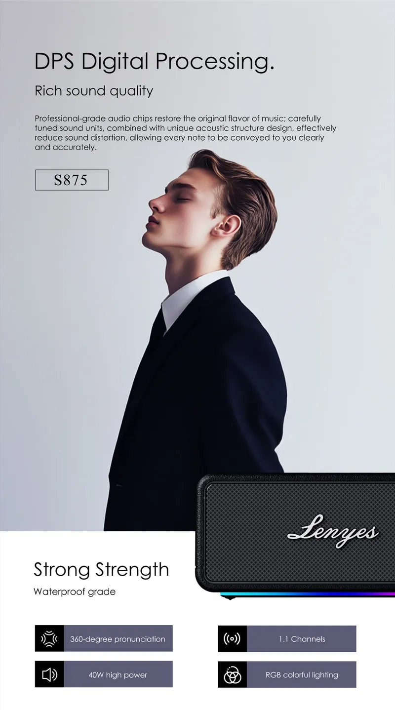 Lenyes Speaker S875