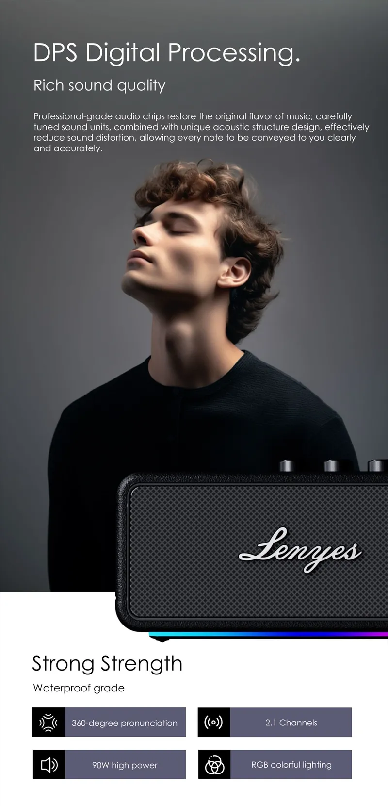 Lenyes Speaker S876