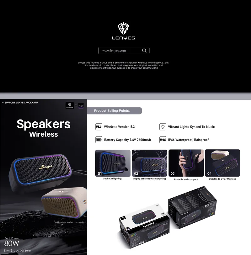 Lenyes Speaker S891